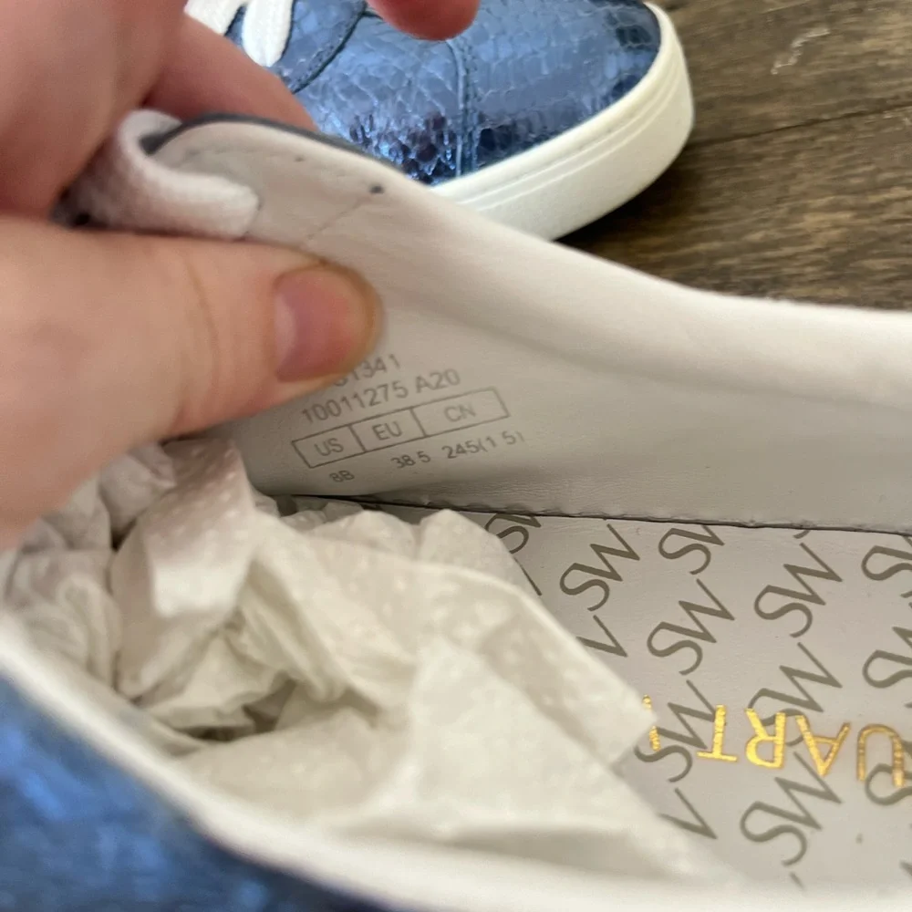 Stuart Weitzman Daryl snake Embossed sneakers